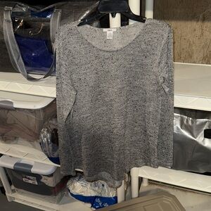 Bar III long sleeve sweater top size large